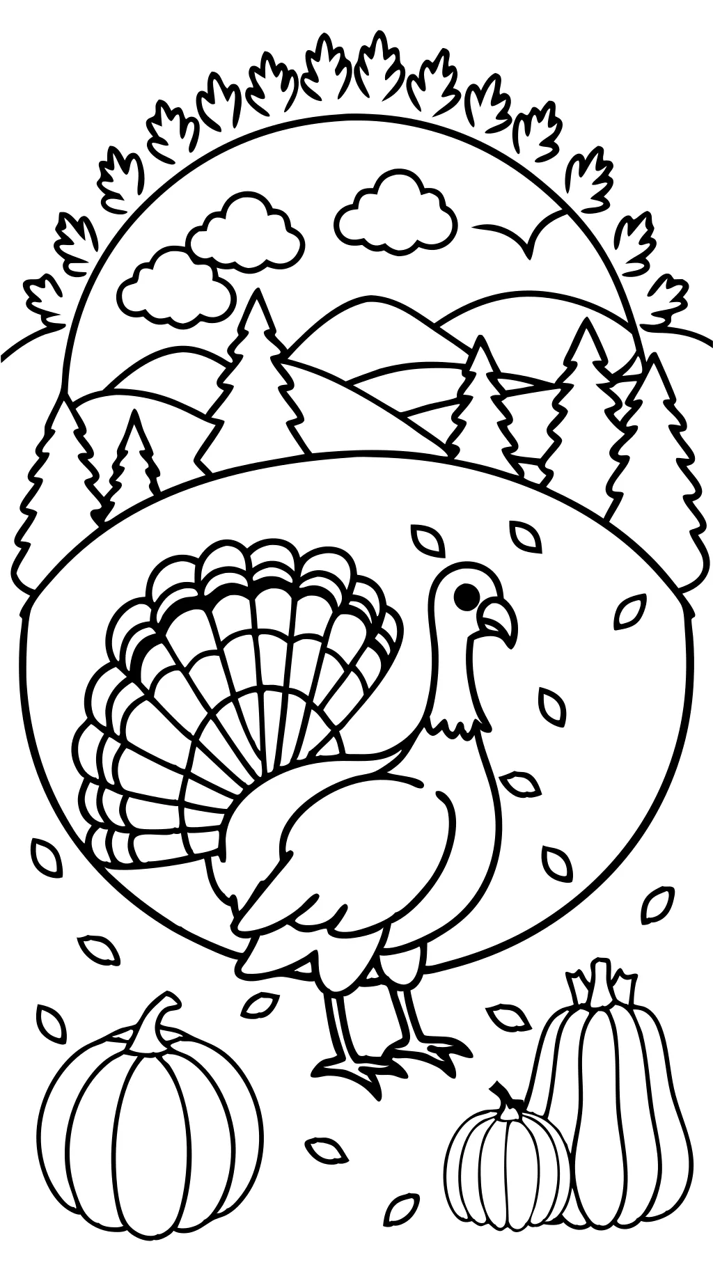 coloring pages turkey